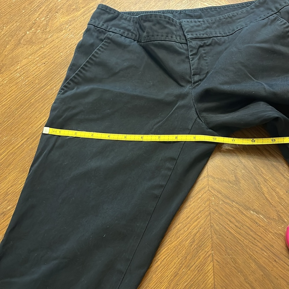 GUCCI Vintage Y2K Straight Leg Ankle Pants Black Sz 38 Italy 24” inseam - Picture 10 of 15